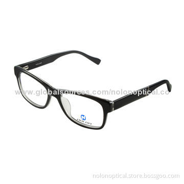 Unisex handmade acetate optical frames with customized logo available & different colors